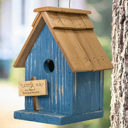 Nestle Inn Bird House, Blue