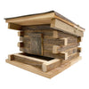 Franklin Log Cabin Feeder - BirdHousesAndBaths.com