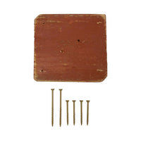 Bird In Hand Amish Willow Hill Covered Bridge Feeder, Red