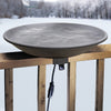 Wild Bird Lover's Heated Bird Bath w/Deck Rail Brackets, 20"