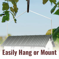 Absolute Squirrel Resistant Farmhouse Style Bird Feeder