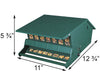 Bird's Choice Squirrel Proof Bird Feeder, Green