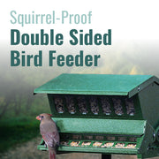 Absolute II Double Sided Bird Feeder with Pole & Hanger