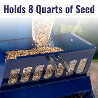 Absolute II Double Sided Squirrel Resistant Electric Blue Bird Feeder