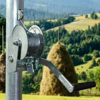 Heritage Farms Purple Martin Quad Pod Pole System, Gray, 14'