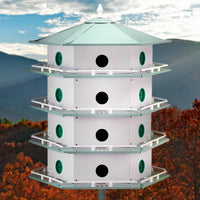 Purple Martin Deluxe Aluminum House - 24 Rooms