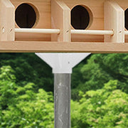 Universal Mounting Plate for Bird Houses and Feeders
