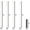Telescoping Purple Martin House and Gourds Pole - 15'