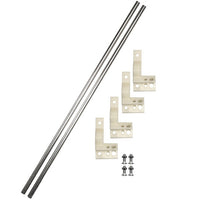 Telescoping Purple Martin House and Gourds Pole - 15'
