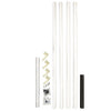 Telescoping Purple Martin House and Gourds Pole - 15'