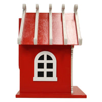 Candy Cane Bird House - BirdHousesAndBaths.com