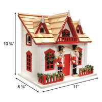 Nutcracker Bird House with LEDs