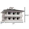 Purple Martin Clubhouse Bird House, 16 Rooms