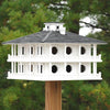 Purple Martin Clubhouse Bird House, 16 Rooms