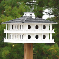 Purple Martin Clubhouse Bird House, 16 Rooms