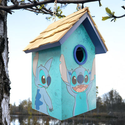 Stitch Standard Bird House, Blue