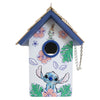 Stitch Standard Bird House, Hibiscus Print
