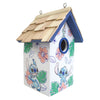 Stitch Standard Bird House, Hibiscus Print