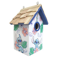 Stitch Standard Bird House, Hibiscus Print