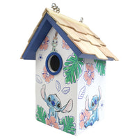 Stitch Standard Bird House, Hibiscus Print