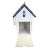 Stitch Standard Bird House, Hibiscus Print