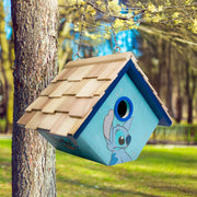 Stitch Hanging Wren House, Blue