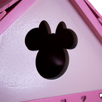 Minnie Cottage Bird House, Pink Dreams