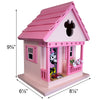 Minnie Cottage Bird House, Pink Dreams