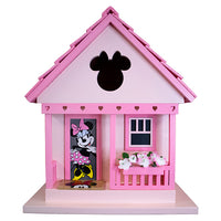 Minnie Cottage Bird House, Pink Dreams