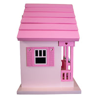 Minnie Cottage Bird House, Pink Dreams