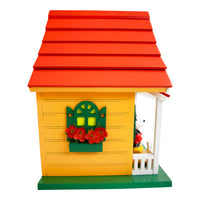 Mickey Mouse Bird House, Red and Yellow