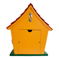 Mickey Mouse Bird House, Red and Yellow