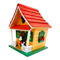 Mickey Mouse Bird House, Red and Yellow