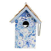 Laura Ashley Quartet Garden Bird House, Blue