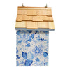 Laura Ashley Quartet Garden Bird House, Blue