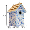 Laura Ashley Quartet Garden Bird House, Blue