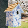 Laura Ashley Quartet Garden Bird House, Blue