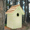 Laura Ashley Ditzy Garden Bird House, Mint Green