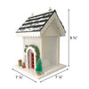 Home Bazaar Groundskeeper's Snowflake Bird Feeder