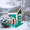 Home Bazaar Christmastime Caretaker's Cottage Bird House