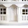 Novelty Cottage Bird House, White