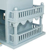 Novelty Cottage Bird House, Blue