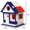 Texas State Cottage Bird House - BirdHousesAndBaths.com