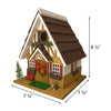 Home Bazaar Merry Tudor Cottage Bird House
