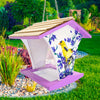 Happy Hopper Bird Feeder, Goldfinch & Clematis