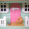 Kitty Cottage Bird House, Green