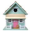 Kitty Cottage Bird House, Green
