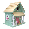Kitty Cottage Bird House, Green