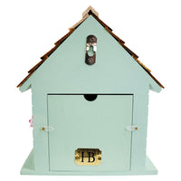 Kitty Cottage Bird House, Green