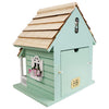 Kitty Cottage Bird House, Green